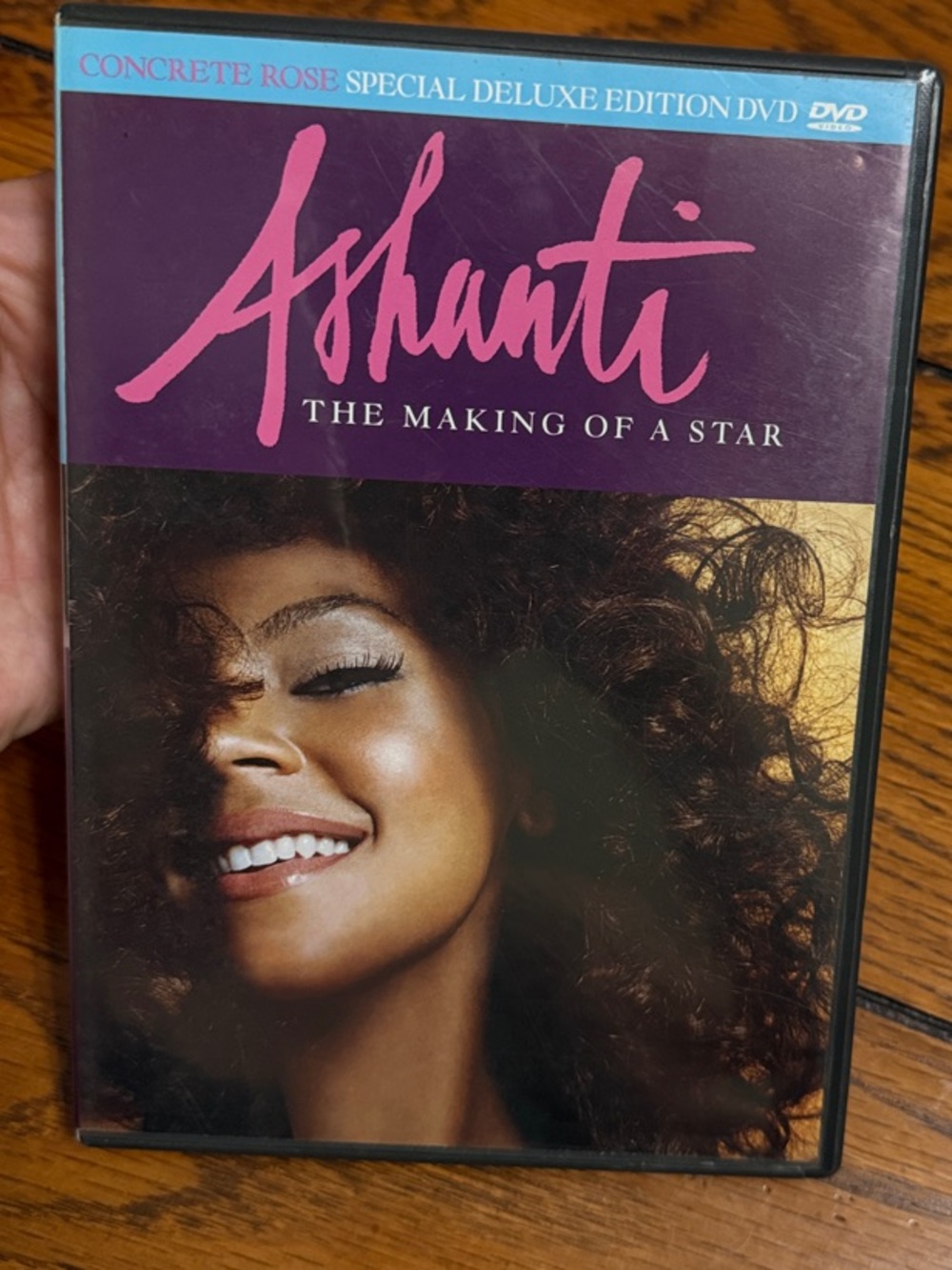 Ashanti. Concrete Rose Special Deluxe Edition DVD - Pink Cover